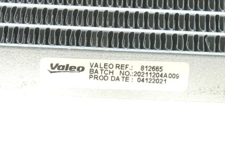 Радиатор кондиционера valeo phc 812665