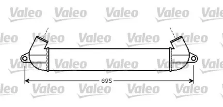Радіатор інтеркулера Valeo phc 818712