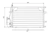 Радіатор кондиціонера VOLVO XC70 2.4-2.5 97-07 valeo phc 822746
