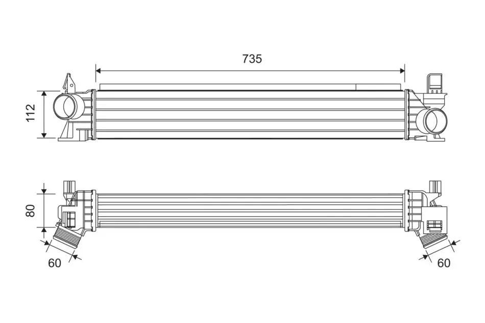 Інтеркулер valeo phc 822945