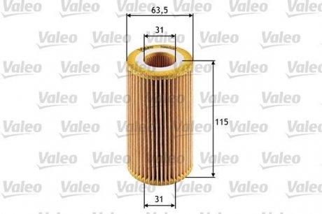 Масляный фильтр valeo phc 586505