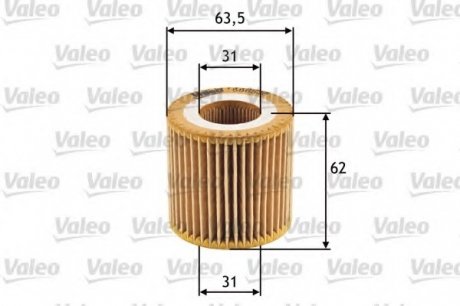 Масляный фильтр valeo phc 586536