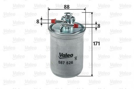 Топливный фильтр valeo phc 587526