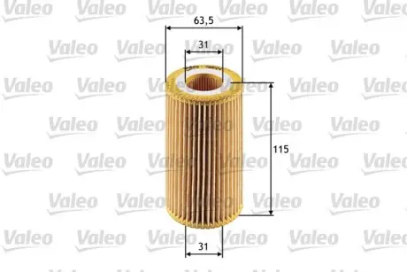 Фільтр масляний valeo phc 586524 Рендж (ленд) ровер Фрилендер 1