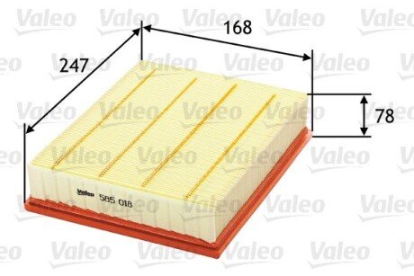 Фільтр повітряний valeo phc 585018 на Ауди А6 с5