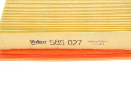 Фільтр повітряний valeo phc 585027