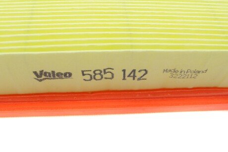 Фільтр повітряний valeo phc 585142