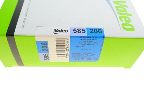 Фільтр повітряний valeo phc 585206