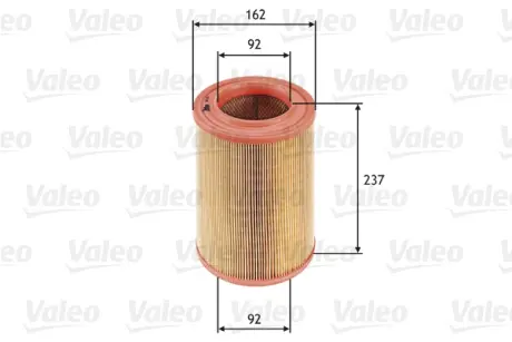 Фільтр повітряний valeo phc 585645