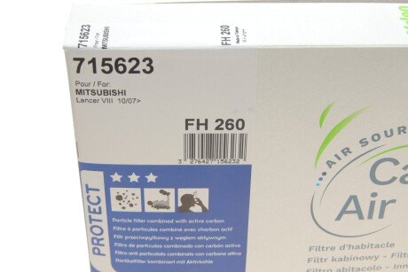 Фильтр салона valeo phc 715623