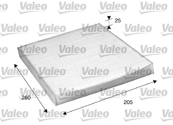 Фільтр салону Valeo phc 698885 (фото 1)