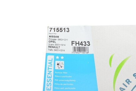 Фільтр салону valeo phc 715513