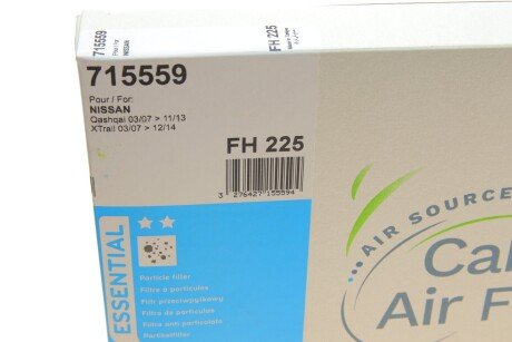 Фільтр салону valeo phc 715559