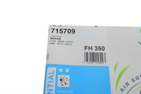 Фільтр салону valeo phc 715709