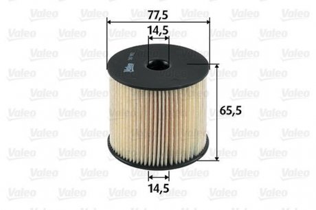 Топливный фильтр valeo phc 587903