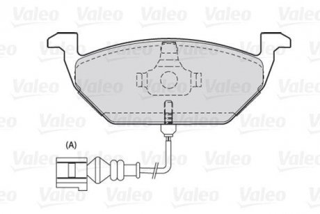 Передні тормозні (гальмівні) колодки valeo phc ""301332"