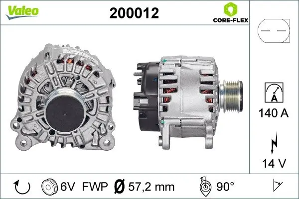 Генератор valeo phc 200012
