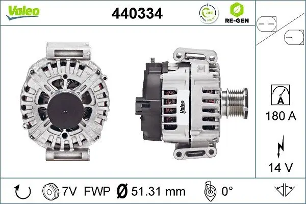 Генератор Valeo phc 440334 (фото 1)