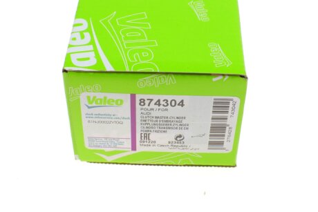 Главный цилиндр сцепления valeo phc 874304