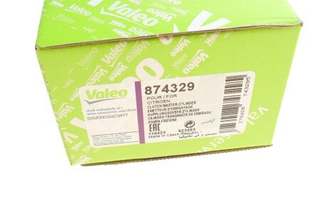 Главный цилиндр сцепления valeo phc 874329