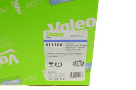 Компресор кондиціонера Valeo valeo phc 811106