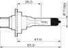 Лампа накаливания (в картоне)-H7 ESSENTIAL valeo phc 032009