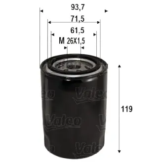 Масляный фильтр valeo phc 586090 Киа Карнивал