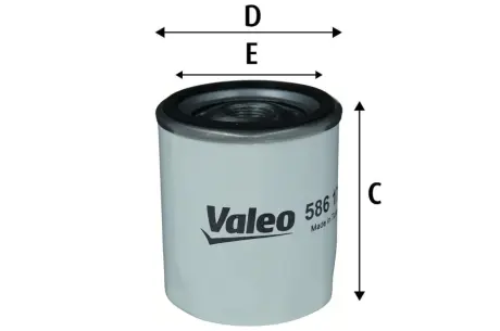 Масляный фильтр valeo phc 586175 Фиат Типо