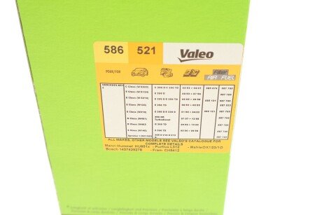 Масляный фильтр valeo phc 586521