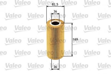Масляний фільтр valeo phc 586521