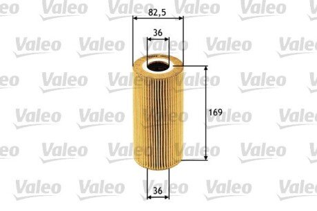 Масляний фільтр valeo phc 586521