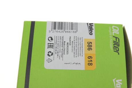 Масляный фильтр valeo phc 586618