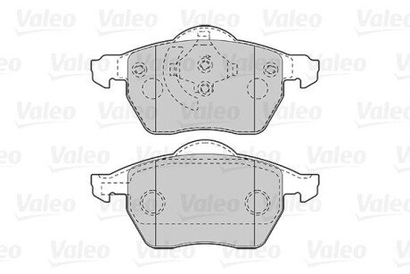 Передние тормозные колодки valeo phc 301008
