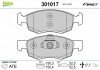 Передние тормозные колодки valeo phc 301017"