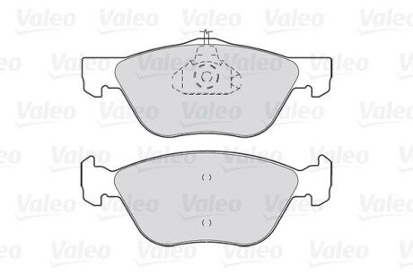 Передні тормозні (гальмівні) колодки valeo phc 301023