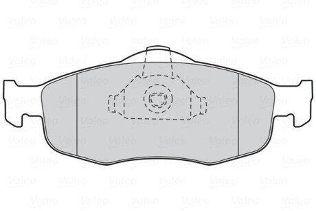 Передние тормозные колодки valeo phc 301034