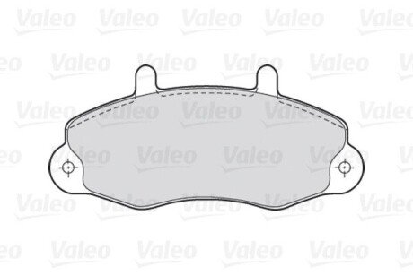 Передні тормозні (гальмівні) колодки valeo phc 301036