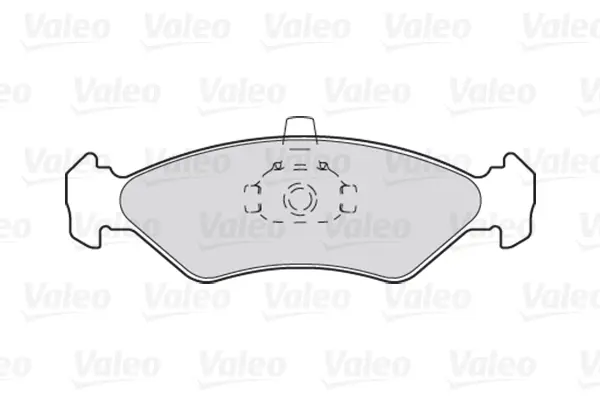 Передні тормозні (гальмівні) колодки Valeo phc 301043 (фото 1)