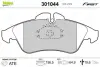 Передні тормозні (гальмівні) колодки Valeo phc 301044 (фото 1)