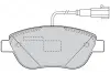 Передні тормозні (гальмівні) колодки Valeo phc 301050 (фото 2)