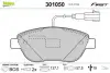 Передні тормозні (гальмівні) колодки Valeo phc 301050 (фото 1)