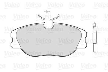 Передние тормозные колодки valeo phc 301064