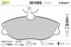 Передние тормозные колодки valeo phc ""301069"