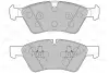 Передні тормозні (гальмівні) колодки Valeo phc 301107 (фото 1)