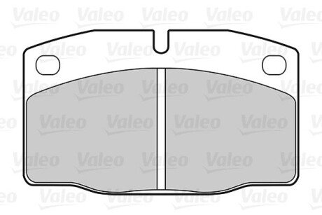 Передние тормозные колодки valeo phc ""301182"