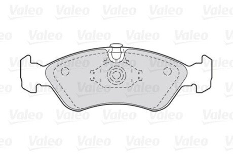 Передние тормозные колодки valeo phc 301184
