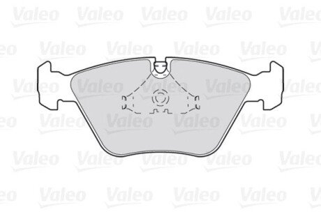 Передні тормозні (гальмівні) колодки valeo phc ""301231"