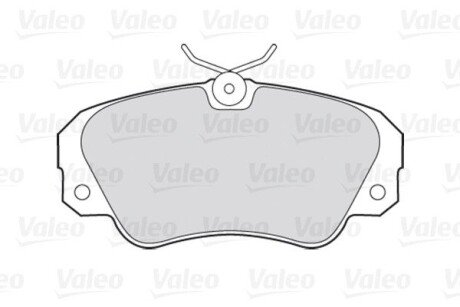 Передні тормозні (гальмівні) колодки valeo phc 301256