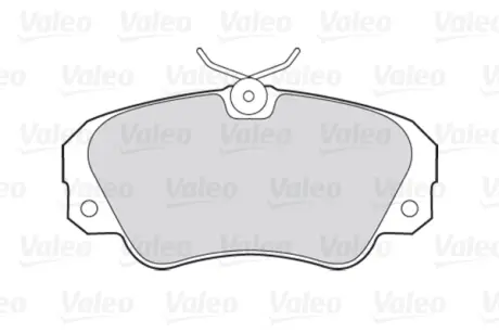 Передние тормозные колодки valeo phc 301256 Опель Омега б