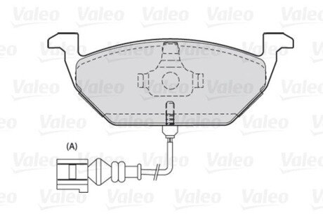 Передние тормозные колодки valeo phc 301332